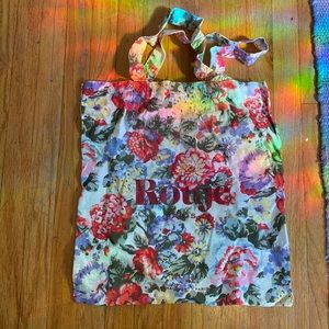Rouje Tote red floral